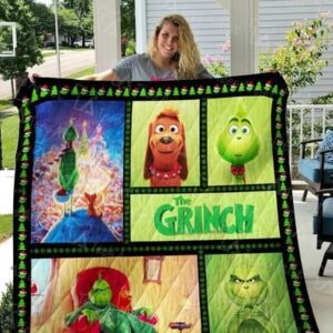 Grinch Quilt Blanket 01425  Quilt